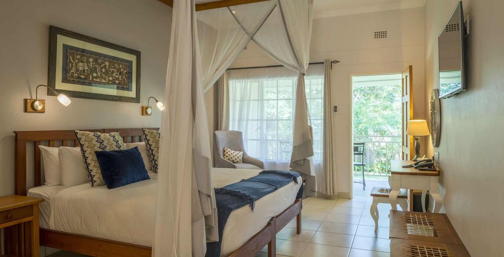 Bakubung Bush Lodge 4* con extensión opcional al Batonka Guest Lodge 4*