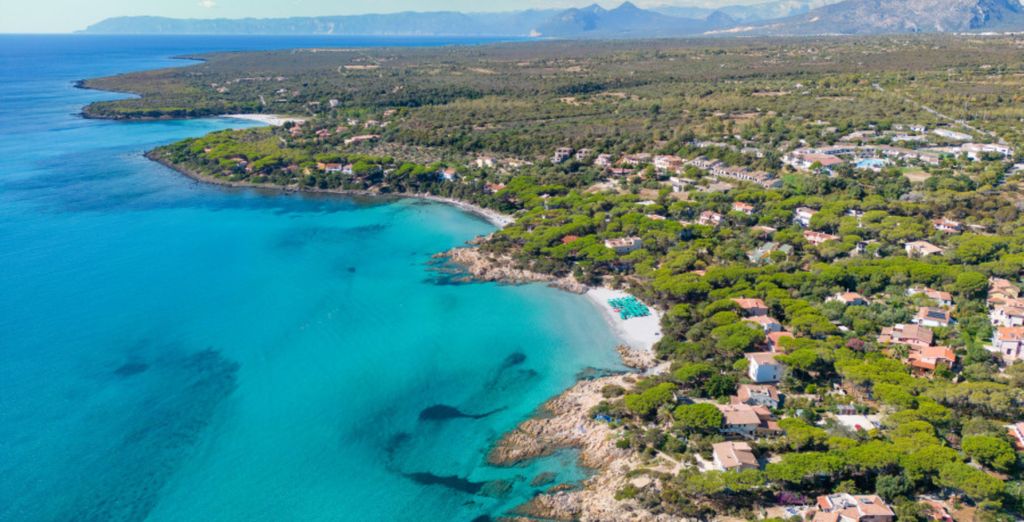 Panorama da sogno sul mare