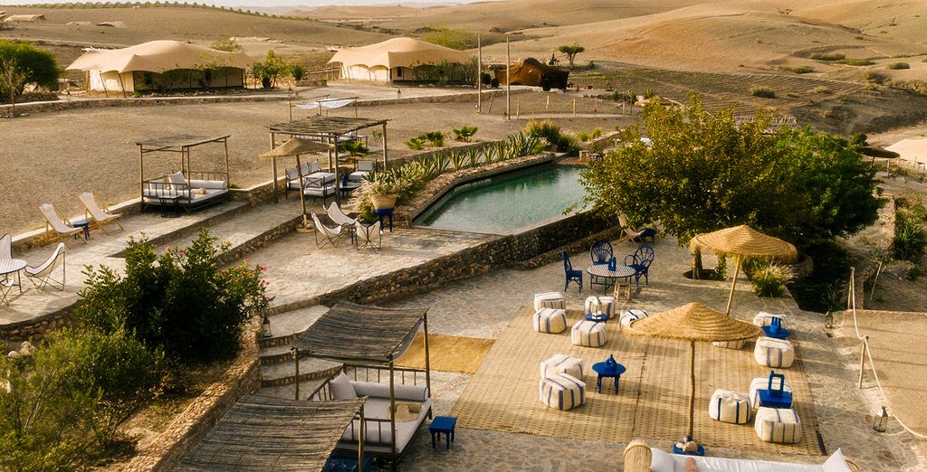 Riad Kech One & Spa con possibile estensione nel deserto di Agafay