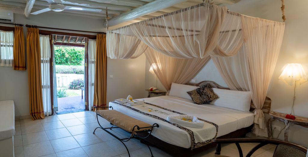 Safari privato nella natura e Karafuu Beach Resort & Spa 5*