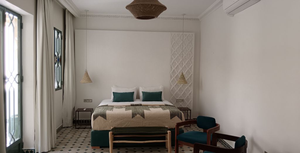Riad Kech One & Spa con possibile estensione nel deserto di Agafay