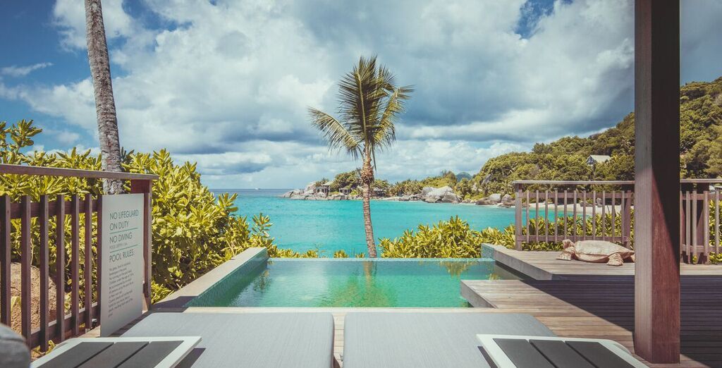 Indian Ocean Lodge con possibile estensione al Carana Beach Hotel 4*