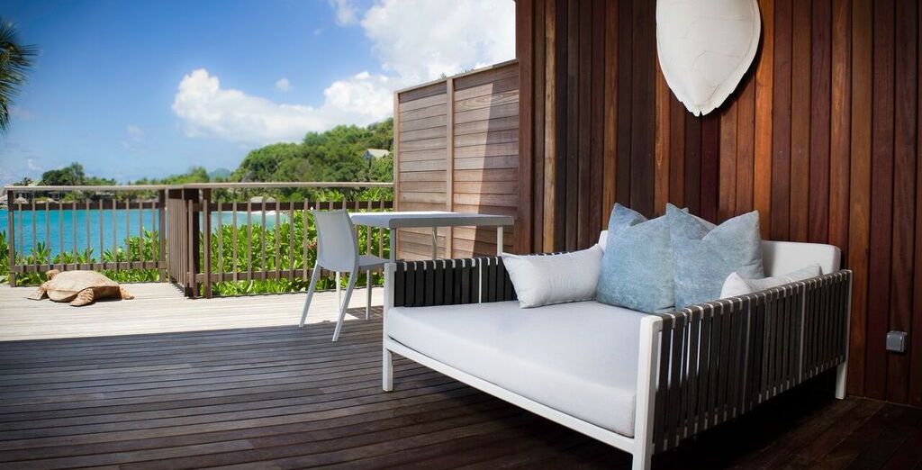 Indian Ocean Lodge con possibile estensione al Carana Beach Hotel 4*