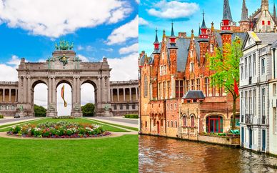 Park Inn by Radisson Brussels Midi y NH Brugge 4*