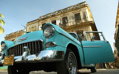 Circuit en liberté et en voiture américaine