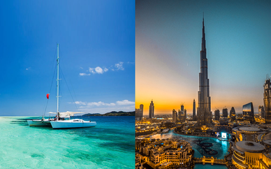 Combiné Hyatt Regency Dubai 5* et Intercontinental Maurice 5*