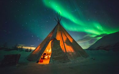 Aurora boreale a Tromso