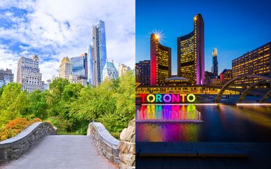 Cassa Hotel New York and Westin Harbour Castle Toronto