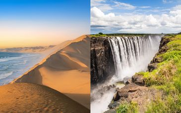 Autotour van 10 of 15 nachten door Namibië & Botswana + optionele verlenging in Victoria Falls