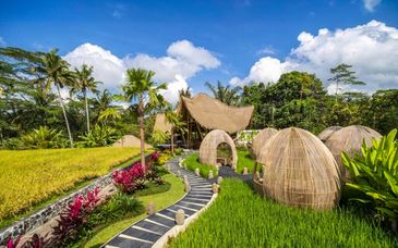 Keliki Luxury Lodge Ubud 5*, Villa Bali Cosy Legian 4* & mögliche Vorverlängerung im Ritz Carlton Doha 5*
