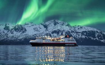 Kreuzfahrt: Mit Hurtigruten an Bord des Küstenexpress & optional Bergen