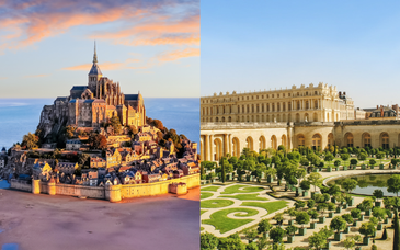 Autotour de Versalles a Normandía de 4 a 9 noches