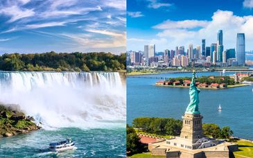 Combinado: Descubre Toronto y las Cataratas del Niágara en 4 noches con extensión en Nueva York