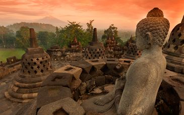 Templos de Borobudur y Bali