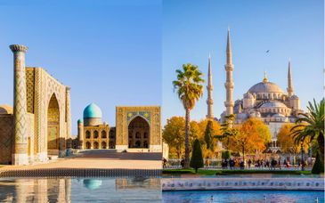 Circuit de 6 nuits en Oukbékistan et Moxy Istanbul Beyoglou 4*