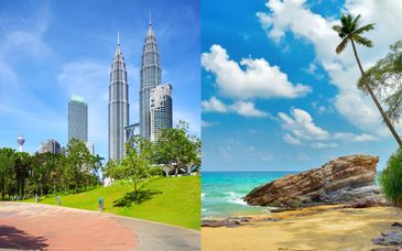 Ritz Carlton Kuala Lumpur 5*, Tanjong Jara Resort 5* et séjour possible à Singapour