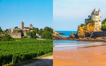 Circuit en liberté ou autotour : Entre vignobles et côte Atlantique