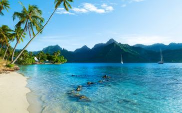 Combinato Te Moana Tahiti Resort, Cook's Bay Hotel, Raiatea Lodge e Royal Bora Bora