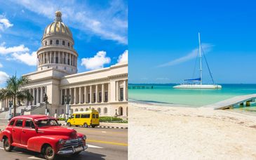 Soggiorno in libertà: Dalla capitale cubana alla spiaggia da 7 a 14 notti 