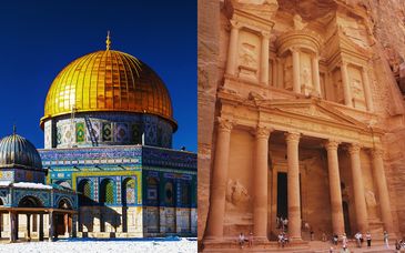 Tour tra Petra, Gerusalemme e Betlemme