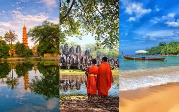Tour Nord del Vietnam e Cambogia con soggiorno mare a Khao Lak