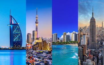 Tour del mondo in 14 notti da Dubai a New York