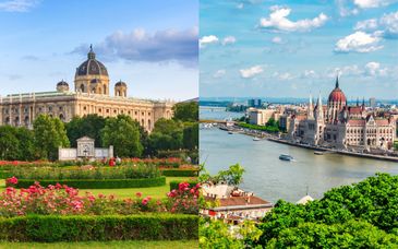 Duo: Clarion Hotel Vienna South & Mamaison Vibe Hotel Downtown Budapest 4*