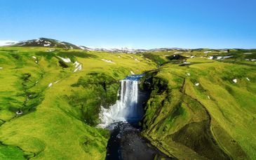Tour in auto: Geyser, ghiacciai e cascate impressionanti