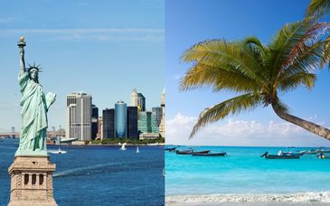 Sheraton New York Times Square Hotel 4* e Barceló Maya Caribe 5*