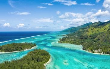 Combinato Te Moana Tahiti Resort 4*, Cook's Bay Hotel & Suites, Moorea e Hotel Royal Bora Bora