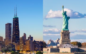Sheraton New York Times Square 4* con possibile estensione al The Godfrey Hotel Chicago 4*