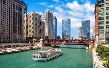 Découverte de Chicago et Hilton Chicago 4*