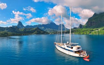 Crociera di 7 notti tra le Isole della Società e Te Moana Tahiti Resort 4*