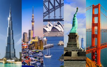 Soggiorno in libertà: Il tour del mondo da Dubai a New York