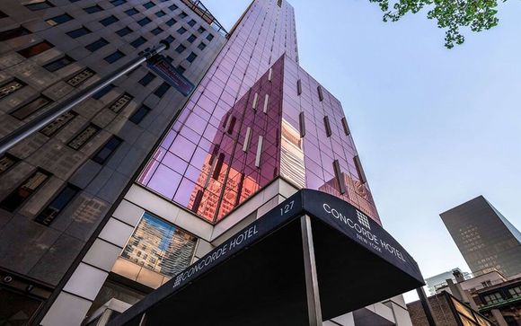 Poussez les portes de l'hôtel Concorde New York 4*