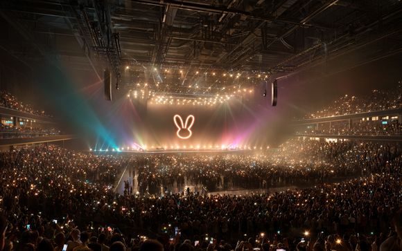 Bad-Bunny-Konzert im Wanda Metropolitano in Madrid