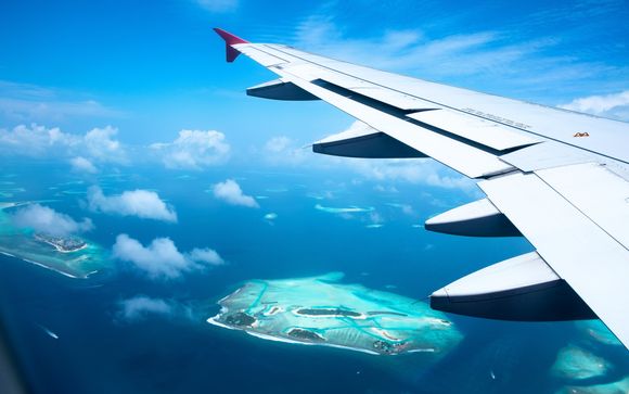 Inlandsflug zwischen den Inseln