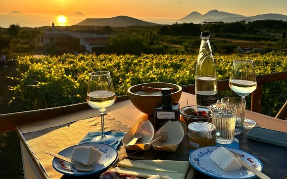 Ab 5 Nächten: Verkostung sizilianischer Weine auf dem Weingut „Soffio sulle Isole“