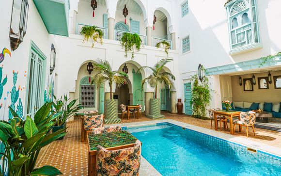 Alojamiento en un riad tradicional