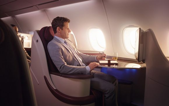 La Business Class de Qatar