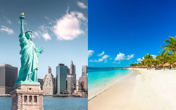 La gran ciudad y el paraíso en un solo viaje con vuelos