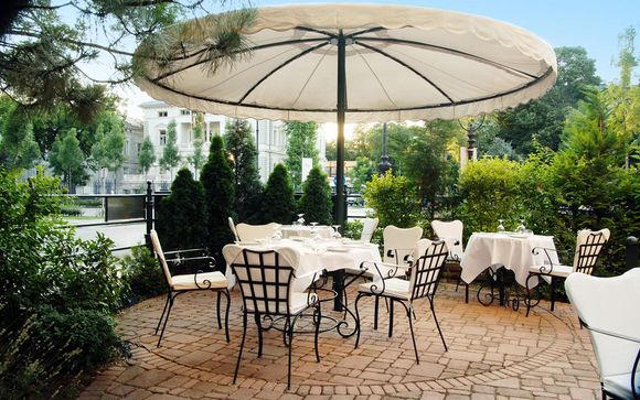 En Deluxe con balcón en la avenida Andrassy
