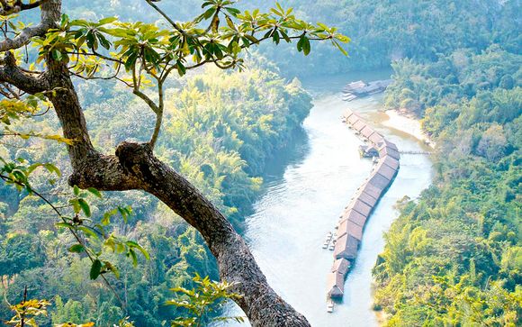 Complejo flotante River Kwai Jungle Rafts