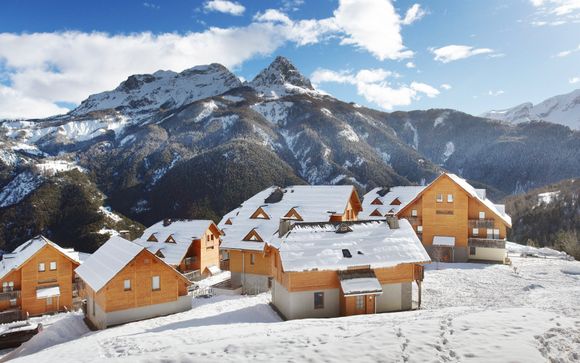 Divertidas vacaciones familiares en la nieve