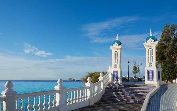 En apartamento con balcón a 2 minutos de la playa