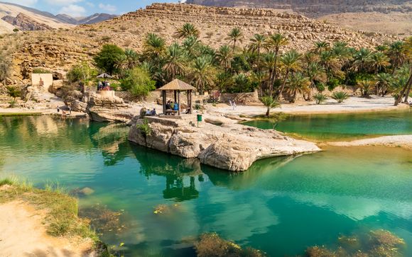 Visite de Wadi Bani Khalid et du désert de Wahiba (à partir de 7 nuits)