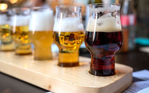 Dégustation de bières et déjeuner 2 plats (hors boissons) à la brasserie Vojanuv dvuv pour les séjours à partir de 4 nuits