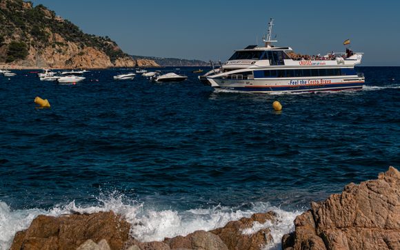 Excursion en bateau Dofi Jet jusqu’à Tossa de Mar 