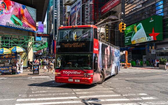 Tour en bus pour découvrir l'essentiel de New-York (4h)