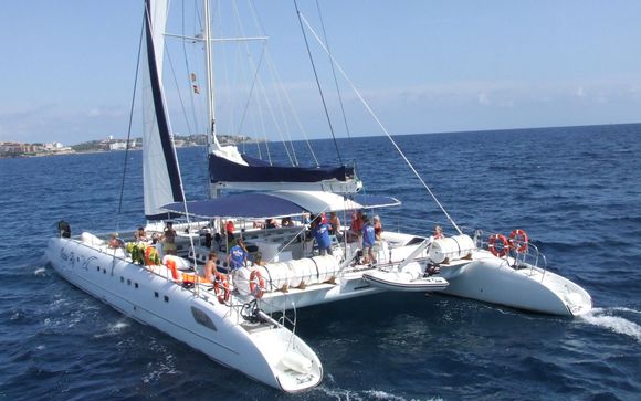 Croisière en catamaran et déjeuner en méditerranée (offre 1)